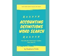 Accounting Definitions Word Search: Fun Online Printable Puzzles For Adults (Games)