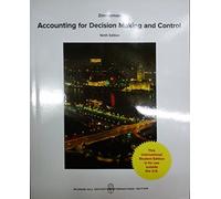 Accounting for Decision Making and Control (COLLEGE IE OVERRUNS)