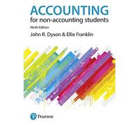 Accounting for Non-Accounting Students 9th Edition