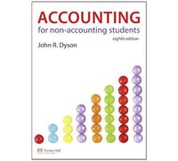 Accounting for Non-Accounting Students by John R. Dyson (2010-07-14)
