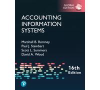 Accounting Information Systems -- Global Edition