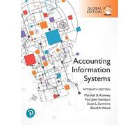 Accounting Information Systems, Global Edition