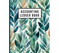 Accounting Ledger Book: Business Expense Tracker Notebook for Small Business or Personal Bookkeeping to Record Income and Expense Account