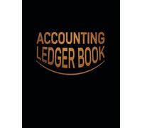 Accounting Ledger book: cash book accounts for self employed and sole trader , book keeping accounts book for small business ,Simple income expenses ... expenses organizer , cash in and out book .