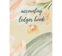 Accounting Ledger Book For Beginners: Transaction Register Cash Book For Bookkeeping | ... Book | Black And Gold 8.5" x 11",
