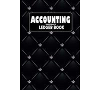 Accounting Ledger Book hardback: Accounting Ledger for Bookkeeping , Factory Account Book, Ledger Book , Accounting Ledger , Spending notebook , Account Notebook - Hardcover
