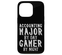 Accounting Major By Day Gamer By Night CPA Exam Accountant Case for iPhone 13 Pro