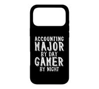 Accounting Major By Day Gamer Night Funny Accountant Student Case for iPhone 17 Pro Max
