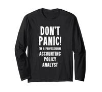 Accounting Policy Analyst Long Sleeve T-Shirt