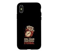 Accounting Student CPA in Training Excel Jokes Grad Humor Case for iPhone X/XS
