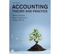 Accounting: Theory and Practice