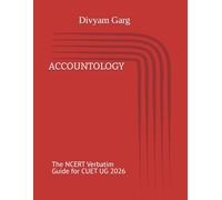 ACCOUNTOLOGY: The NCERT Verbatim Guide for CUET UG 2026