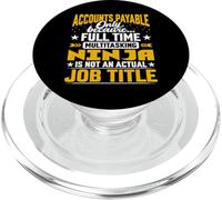 Accounts Payable Job Title Funny Accounts Payable Assistant PopSockets PopGrip for MagSafe