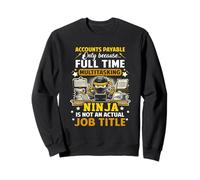 Accounts Payable Job Title Funny Accounts Payable Assistant Sweatshirt
