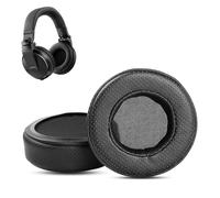ACCOUTA Breathable Replacement Earpads Cushions Compatible with Pioneer HDJ-X5 HDJ-X7 HDJ-X10 Headphones Ear Pads with Breathable Softer Protein Leather and Memory Foam