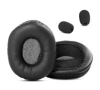 ACCOUTA Replacement Ear Cushions for Sennheiser PC131, PC8, PC7, PC2, PC3, PC5 Mono USB Headsets - Soft Protein Leather with Memory Foam, Comfortable Ear Pad Replacement