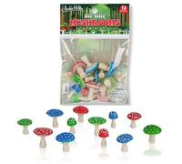 Accoutrements Archie McPhee Itty Bitty Mushrooms 12 Pack