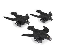 Accoutrements Archie McPhee Novelty Gag Gift Stocking Stuffer Racing Crows 3 Piece Set