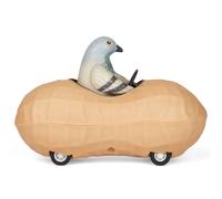 Accoutrements Archie Mcphee Pigeon in a Peanut Pull Back Toy Car (13038)