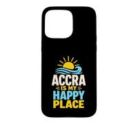 Accra Happy Place Ghana Travel Case for iPhone 15 Pro Max