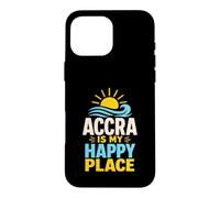 Accra Happy Place Ghana Travel Case for iPhone 16 Pro Max