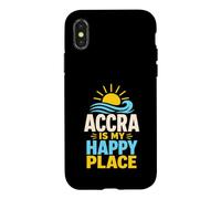 Accra Happy Place Ghana Travel Case for iPhone X/XS
