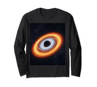 Accretion Disk Black Hole Plasma Astrophysics Concept Long Sleeve T-Shirt