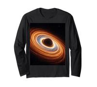 Accretion Disk Black Hole Plasma Astrophysics Concept Long Sleeve T-Shirt