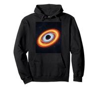 Accretion Disk Black Hole Plasma Astrophysics Concept Pullover Hoodie