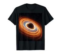 Accretion Disk Black Hole Plasma Astrophysics Concept T-Shirt