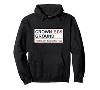 Accrington Stanley Crown Ground Iconic Street Sign Pullover Hoodie