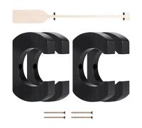 Accroche Rames Kayak - Support De Rangement Pour Pagaies | Pin Massif / 4 Pièces, Accroche Murale Rames Kayak, Organisateur Mural De Canoë, Stockage Pour Garage Cabanon Et Sous-Sol, Design Bois