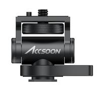 Accsoon AA-01 Multi-Directional Tilting Cold Shoe Adapter 1/4 “ Screw Works for Accsoon CineView, Camera, Cage, Light and Microphone