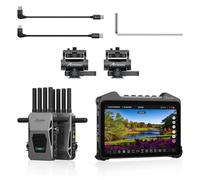 Accsoon CineView Master 4K HDMI Wireless Transmitter and Receiver 2.4/5/6GHz Video Transmission Surveillance Systems with CineView M7 Camera Field Monitor, 7-inch Full Touch Screen Field Monitor