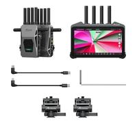 Accsoon CineView Master 4K HDMI Wireless Transmitter and Receiver 2.4/5/6GHz Video Transmission Surveillance Systems + CineView M7 Pro 7" 4K60 Camera Field Monitor & Dual-Band Transmitter & Receiver