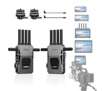 Accsoon CineView Master 4K Wireless Transmitter and Receiver(HDMI), 2.4/5/6GHz Video Transmission Surveillance Systems, 8202FT Transmission Range 25ms Latency, Supports 1 Wired iOS+4 App Monitoring