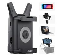 Accsoon CineView Nano HDMI Transmitter, 5G Wireless HDMI 1080P60 Video Transmitter, 500FT/150M Range 60ms Latency, Support iOS/Android 4 Devices Monitoring, Compatible with Gimbal Stabilizer RS2/RS3