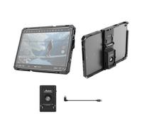 Accsoon iPad PowerCage Pro II Tablet Cage with NP-F Battery Plate Adapter for iPad Pro 12.9 inch (3., 4., 5. und 6. Generation), Adjustable Protective Case with 1/4'' Screw, Compatible with SeeMo/Nano