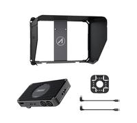 Accsoon PowerCage for iPad Mini 6/Mini 7(A17 Pro), 8.3'' iPad Case Sun Hood with NP-F Battery Adapter + SeeMo Pro SDI/HDMI to iOS Video Capture Adapter Converter, 1080p 60fps Video Transmitter