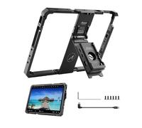 Accsoon iPad Power Cage II with Damping Stand/Battery Holder to Connect your Camera to iPad(Gen 7,8,9,10), iPad Air(Gen 3,4,5), iPad Pro 9.7/10.5/11inch(Gen 1,2,3,4) as a Pro Monitor