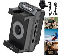 Accsoon SeeMo 4K HDMI Video Transmitter for iPhone 17/16/15/14/13 & iPad Models, 4K30 Camera Monitor, H.264 Recording & Live Streaming, See App, NP-F Battery & HDMI Cable Not Included