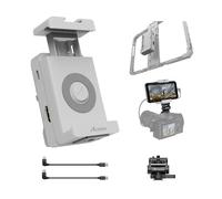 Accsoon SeeMo HDMI to iOS Video Capture Adapter for iPhone/iPad On-Camera Monitor, 1080p60 H.264 Recording & Live Streaming, Compatible with iOS 12.0 or Lateri telephone iPad Adjustable-White (SeeMo)