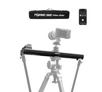 Accsoon - Toprig S60 - Motorized Camera Slider for Video Shooting - Max. Load up to 2.5 kg Vertical and 4 kg Horizontal - Speed 5 cm/s - Max Travel distance: 425 mm