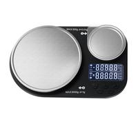 ACCT Dual Platform Kitchen Scale, Digital Food Scale Weighs Up to 5kg & 300g,Digital Scale with Stainless Steel Weighing pan, Ideal for Cooking, Baking and Food