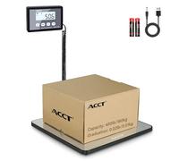 ACCT Shipping Scale, 400lb/1oz, Digital Postal Scale with Hold/auto-Off/Tare Function, Mail Scale for Packages/Pets/Luggage/Office, Batteries & USB Cable Included