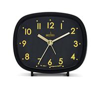 Acctim 15905 Hilda beep alarm clock in Cloverfield (Black)