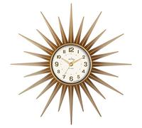 Acctim 21760 Stella Sprayed Starburst Wall Clock, Gold
