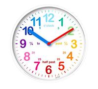 Acctim 22522 Wickford Kids Wall Clock in White