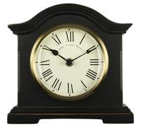 Acctim 33283 Falkenburg Mantel Clock, Black