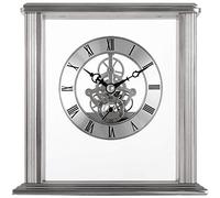 Acctim Vermont Silver Mantel Clock